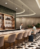 Amex debuts new lounge concept, reimagines lounge dining experience