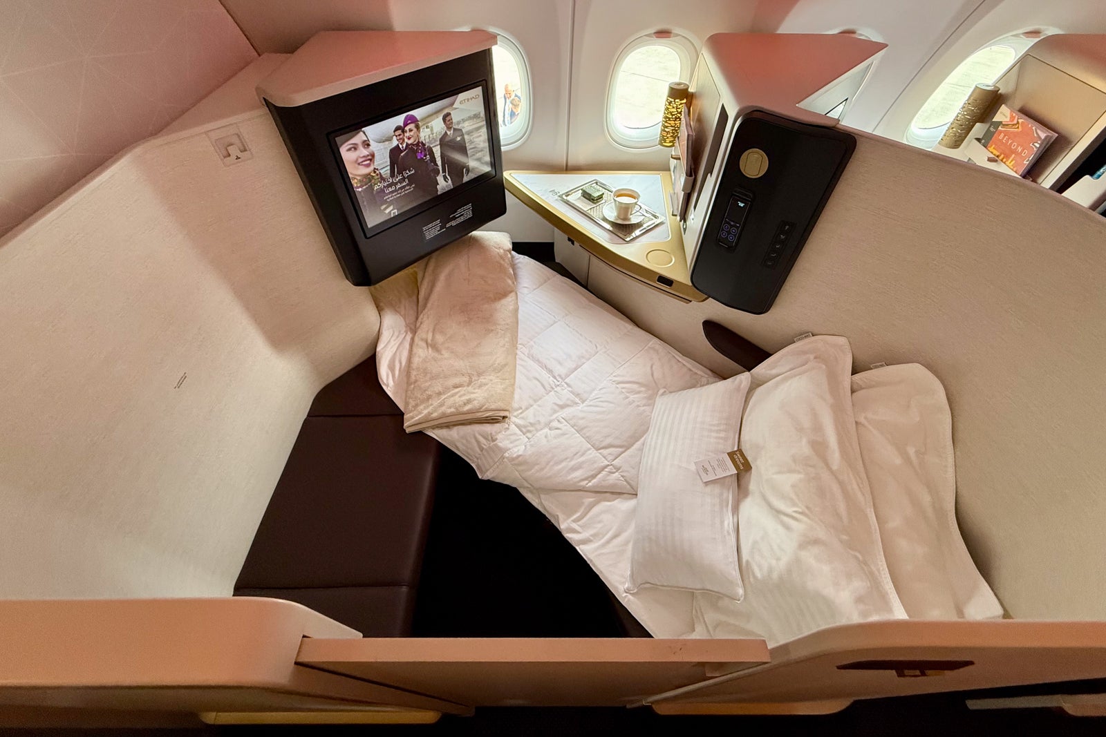 Etihad Airbus A321LR first class