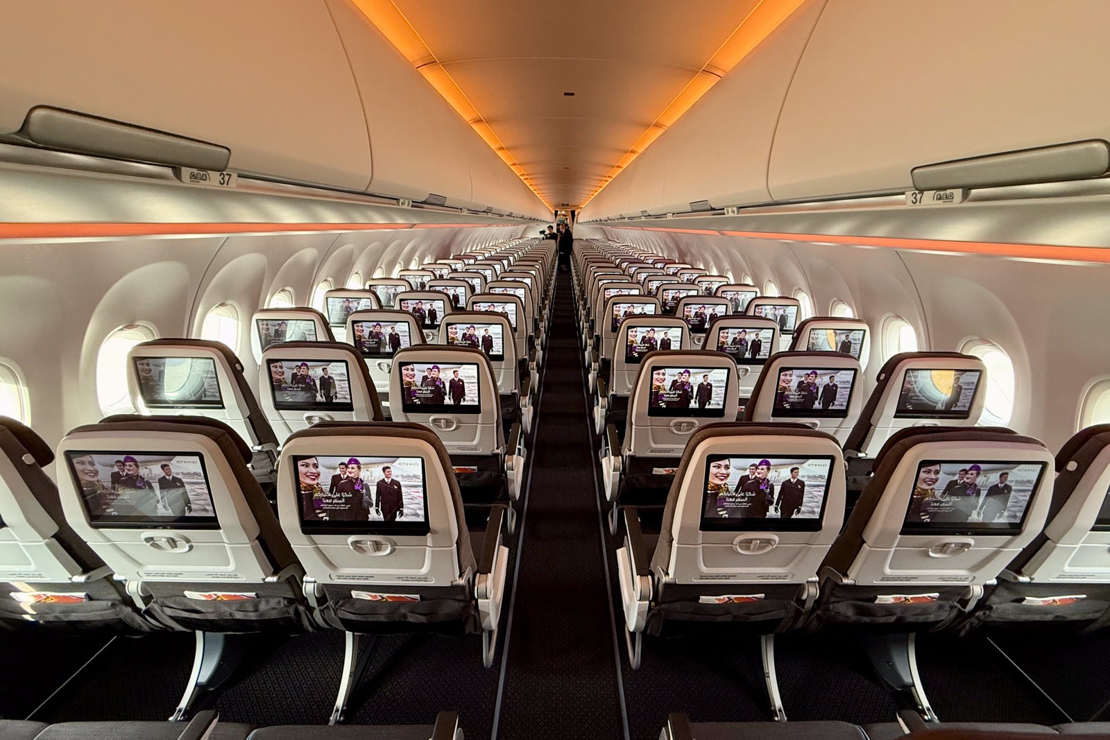 Etihad Airbus A321LR seats