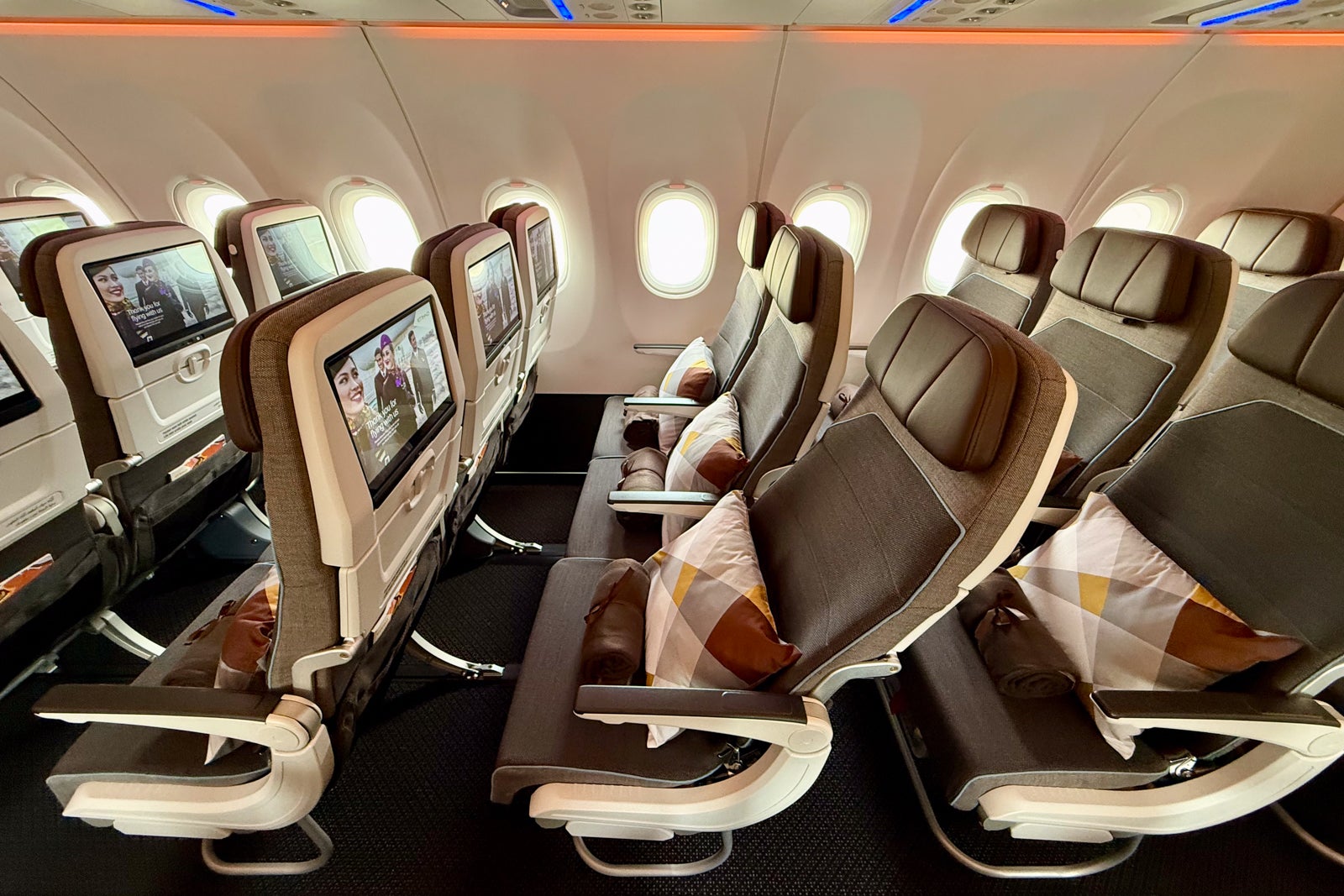 Etihad Airbus A321LR seats