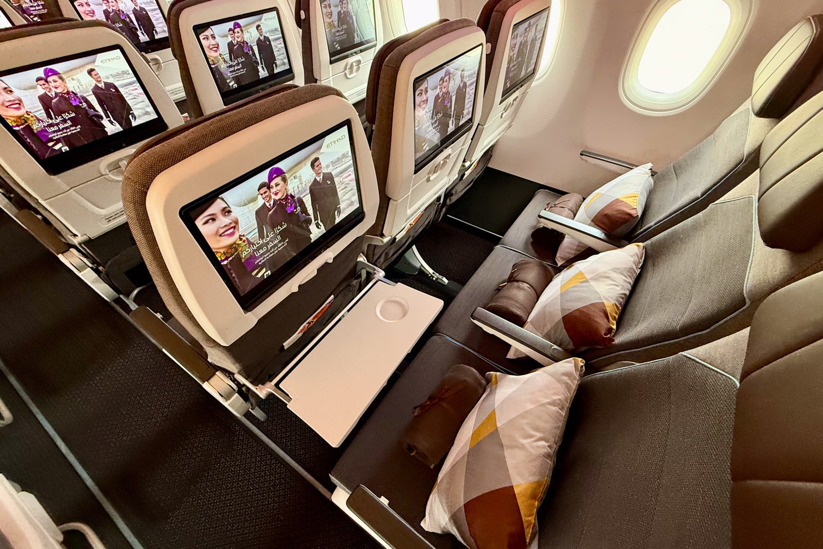 Etihad Airbus A321LR seats