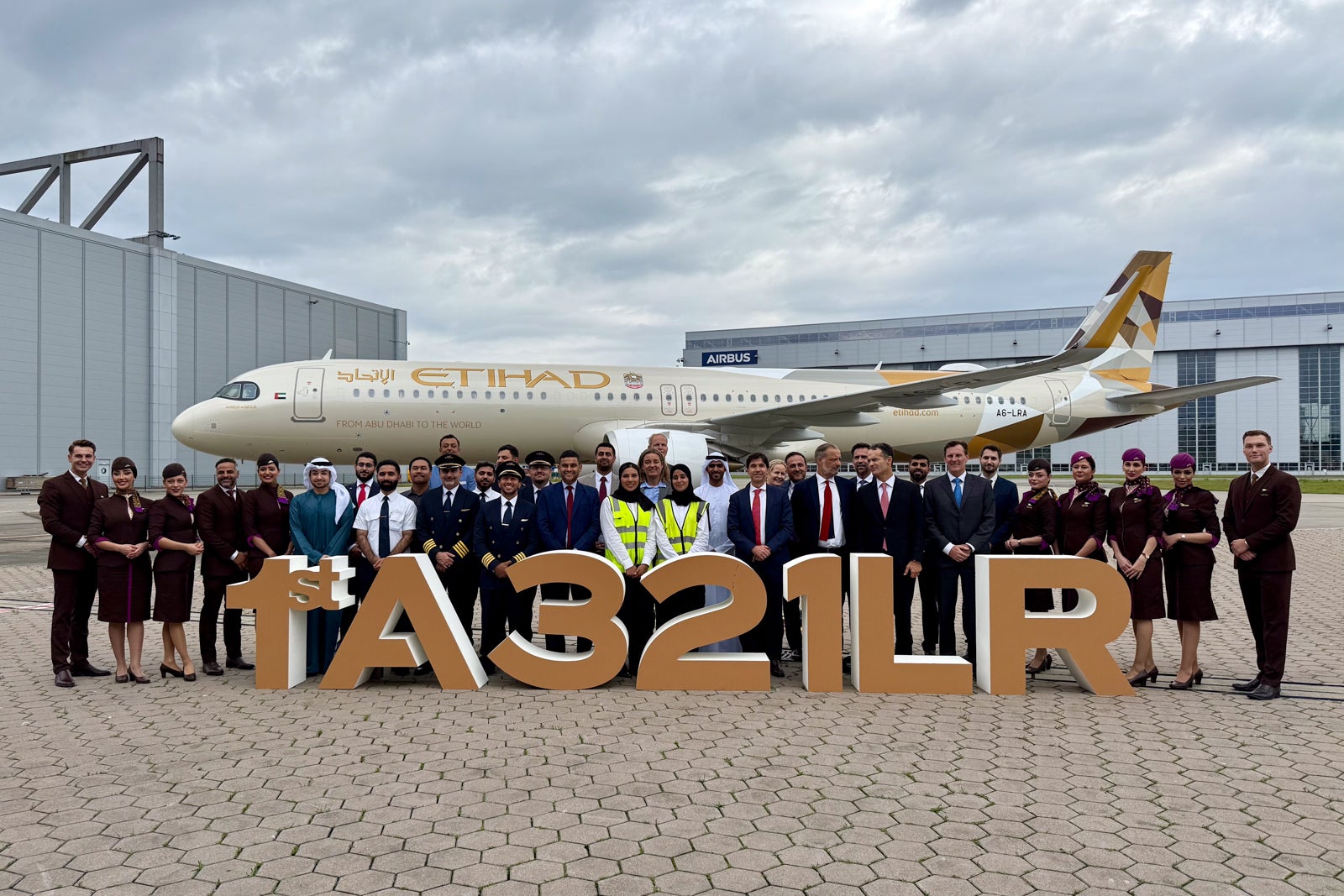 Etihad Airbus A321LR