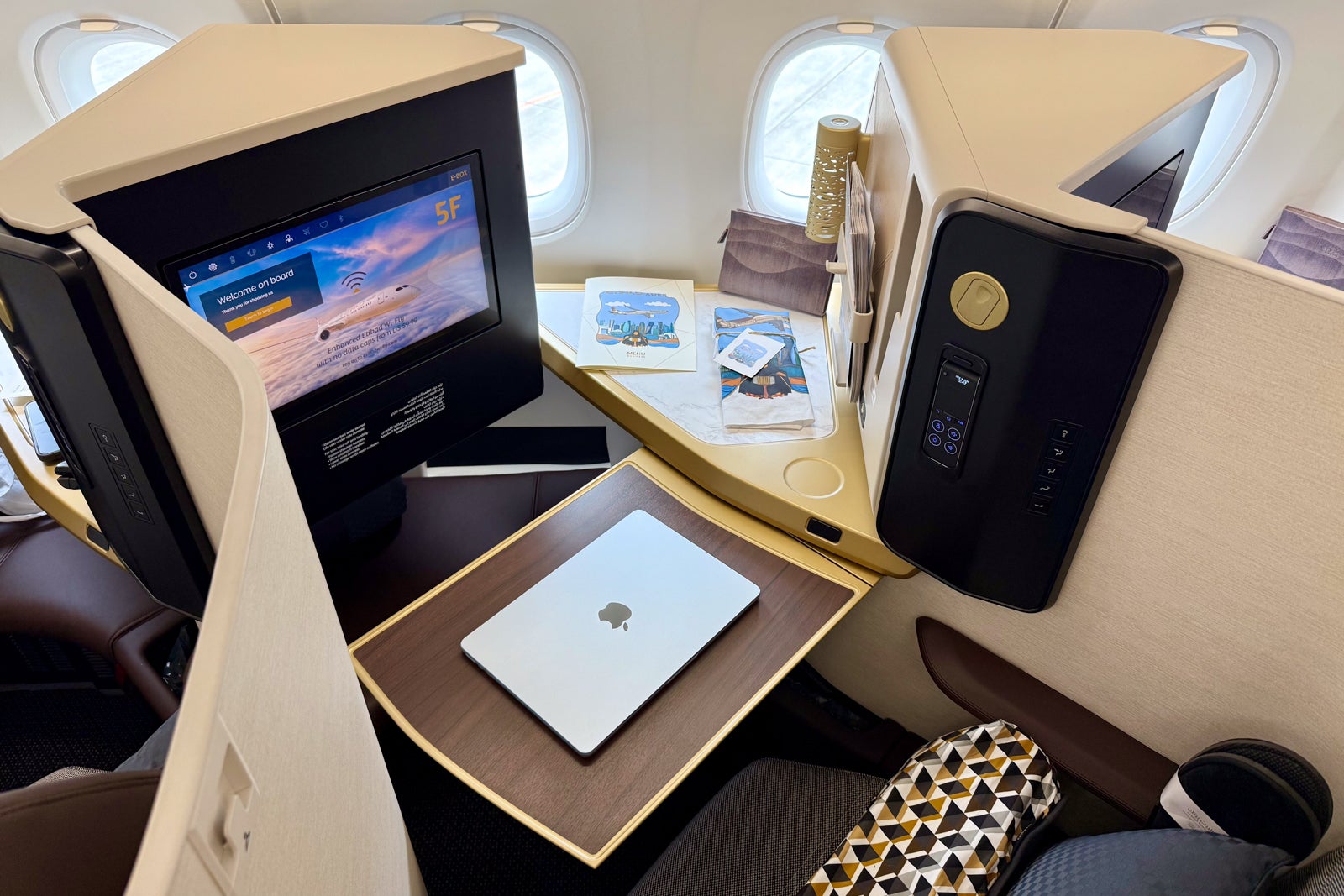 Etihad Airbus A321LR Delivery Flight