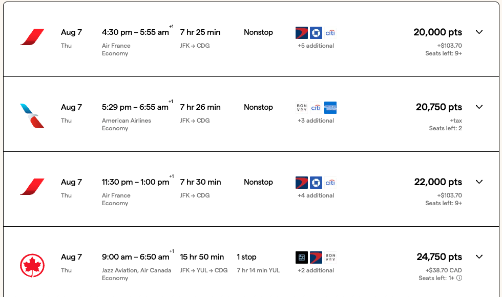 flight pricing