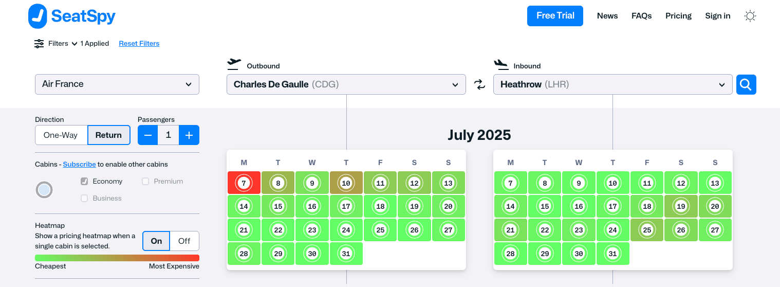 flight pricing