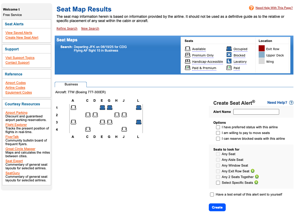 flight availability