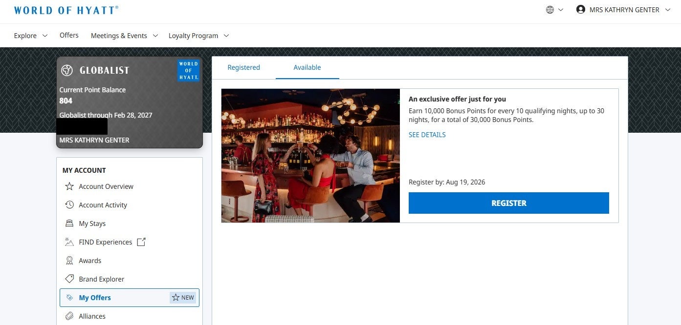Hyatt offers