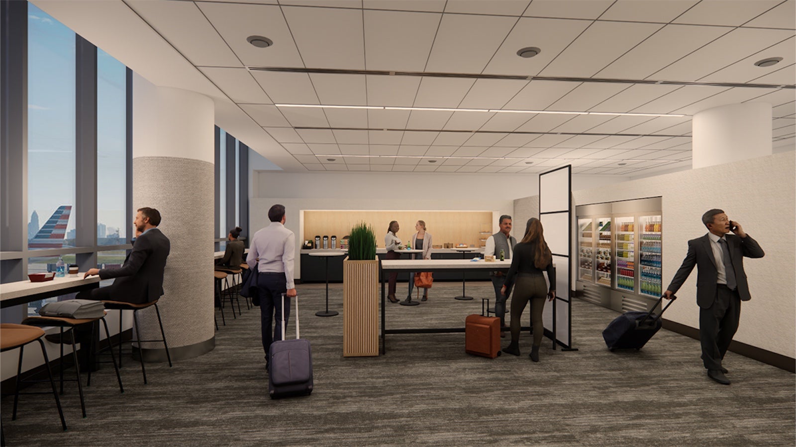 Rendering of Provisions by Admirals Club