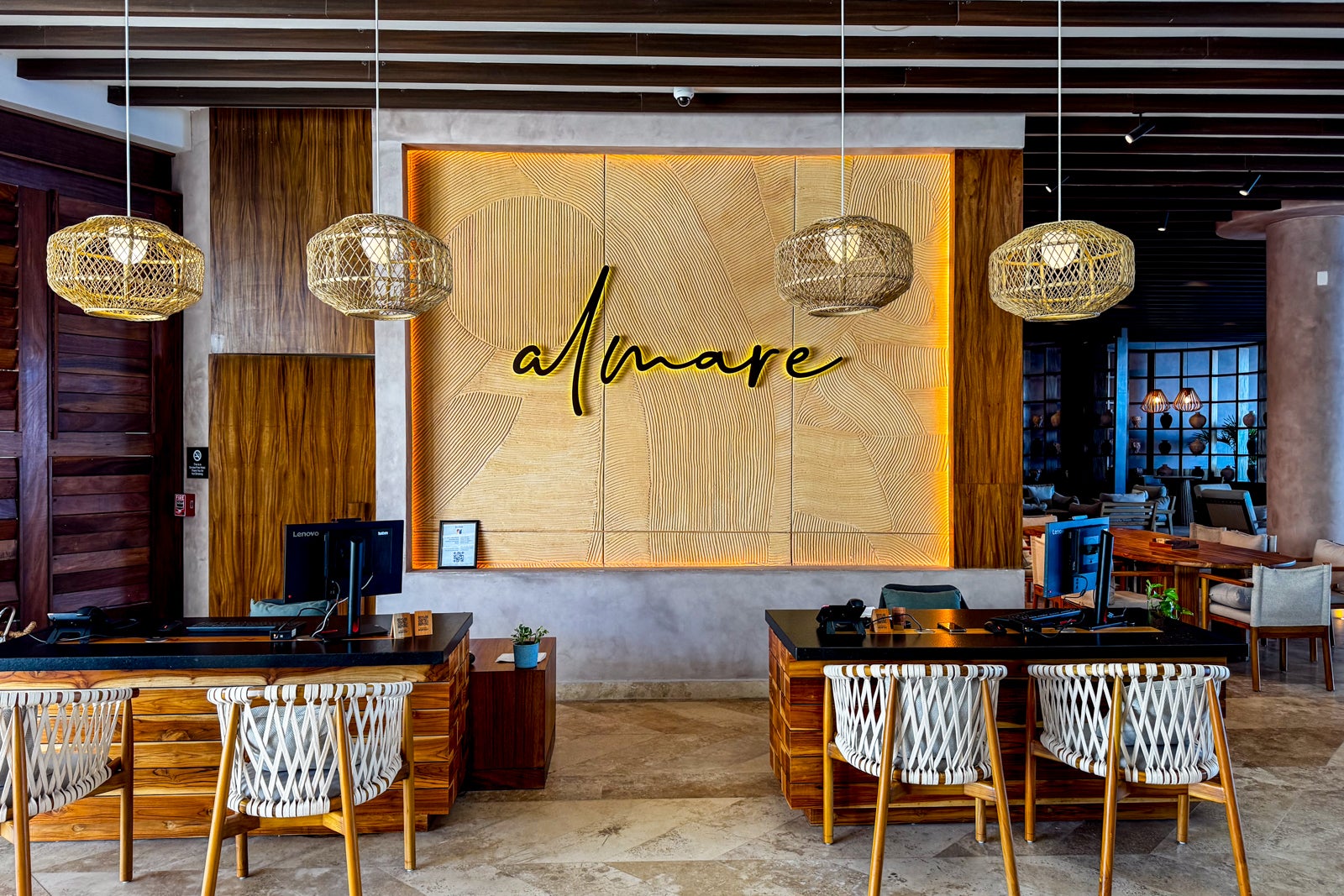 lobby at Almare, a Luxury Collection Resort