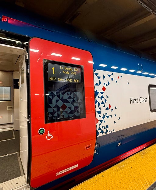 All aboard: Amtrak's next-generation Acela makes long-awaited debut