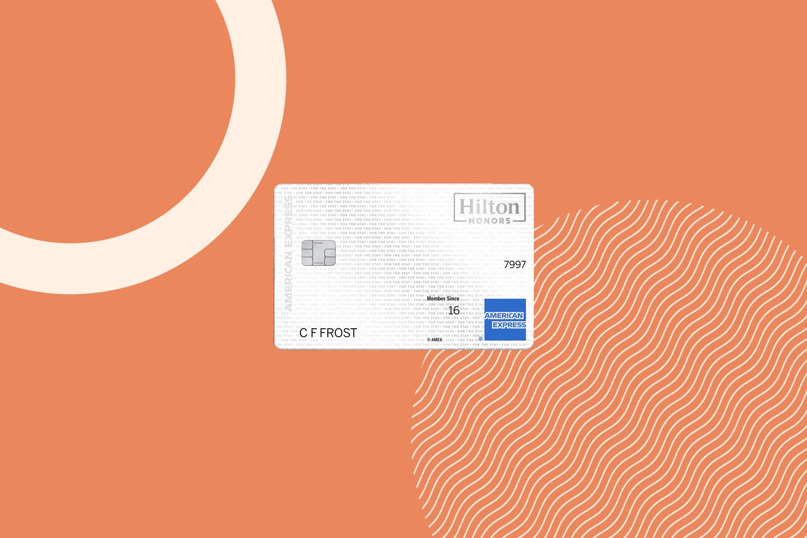 Hilton Honors Amex card art