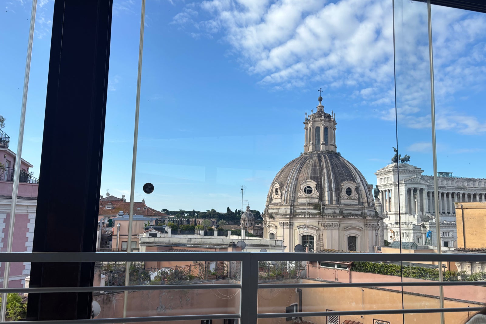 View from Hilton in Rome