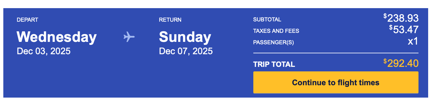 Los Angles to Honolulu ticket price.