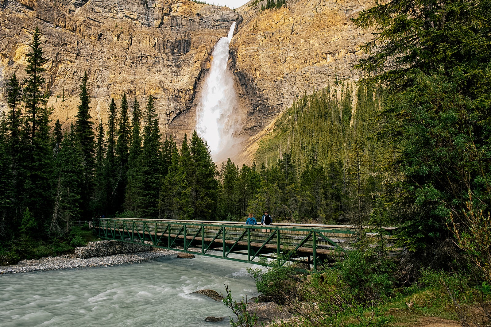 Takakkaw Falls in Yoho National Park
