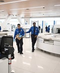 new east security checkpoint