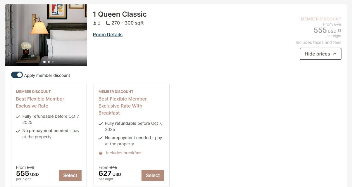 Book a hotel through iHG