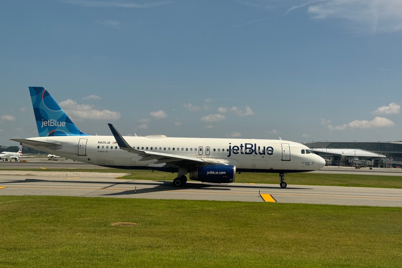 25 cities in 11 days: How this JetBlue flyer earned 350,000 points and 25 years of elite status A JetBlue Airbus A320 taxis at New York's LaGuardia Airport (LGA