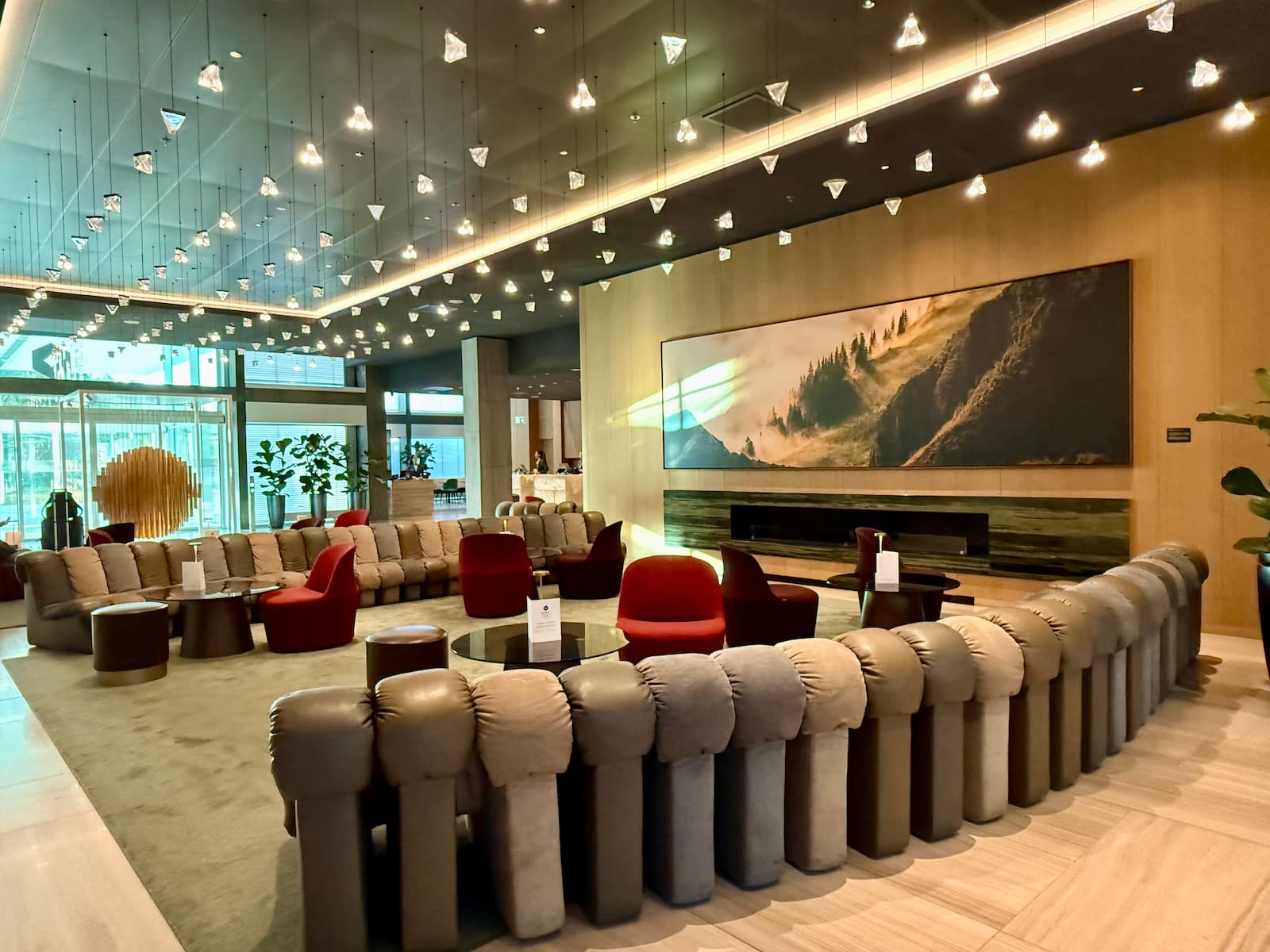 hotel lobby