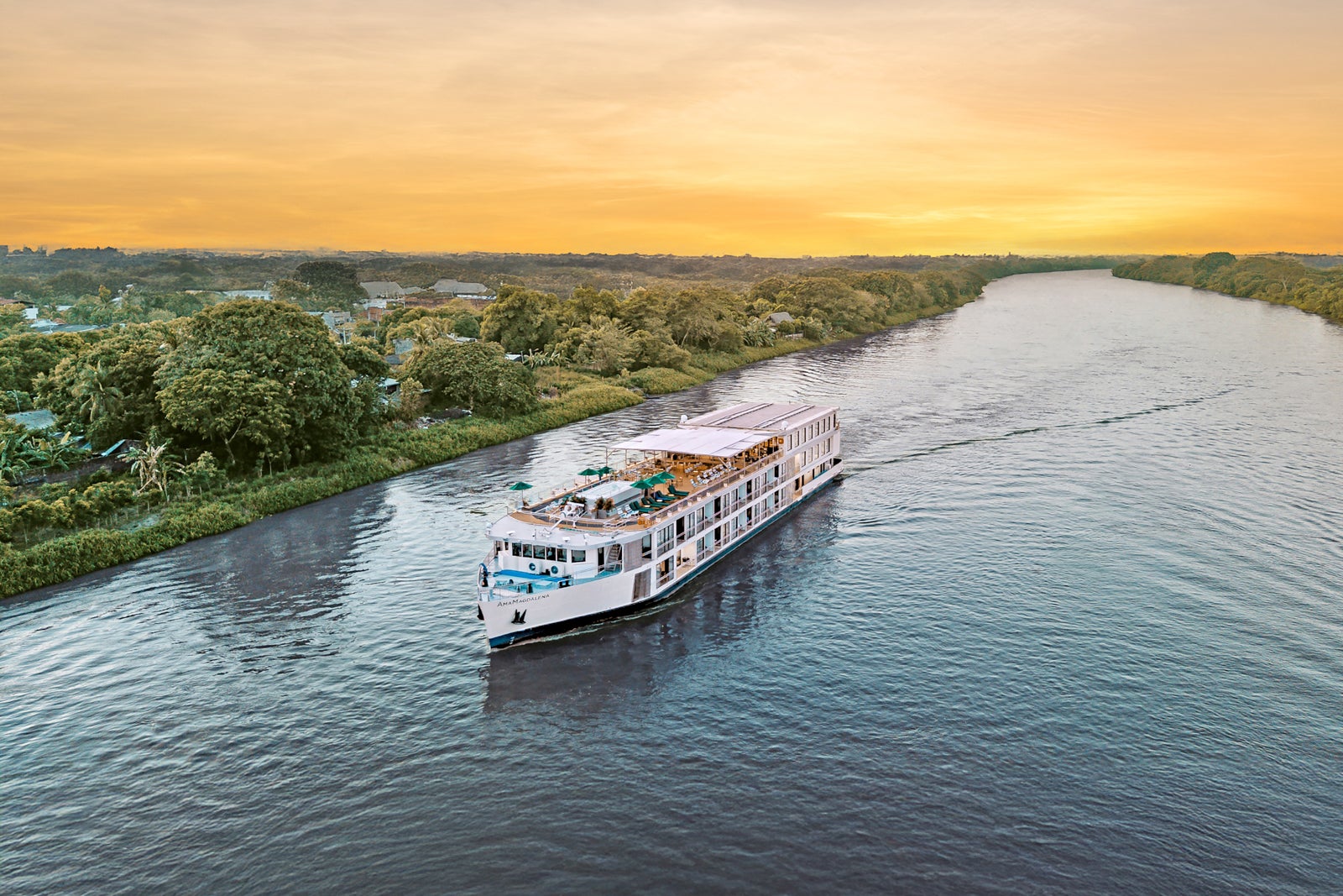 AmaWaterways' AmaMagdalena in Colombia