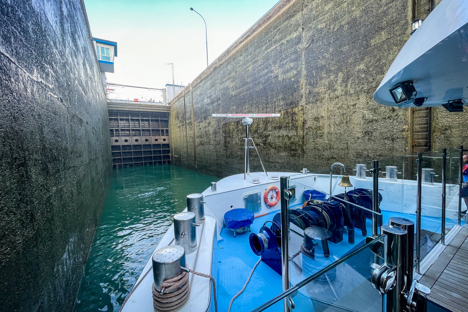Rhine River locks