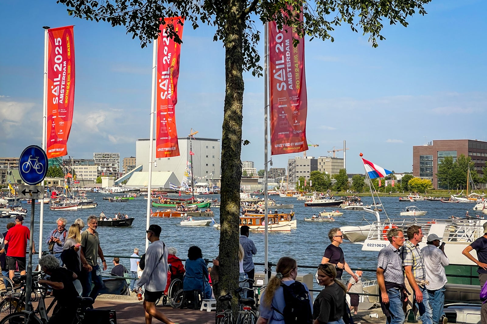 Sail Amsterdam regatta in 2025