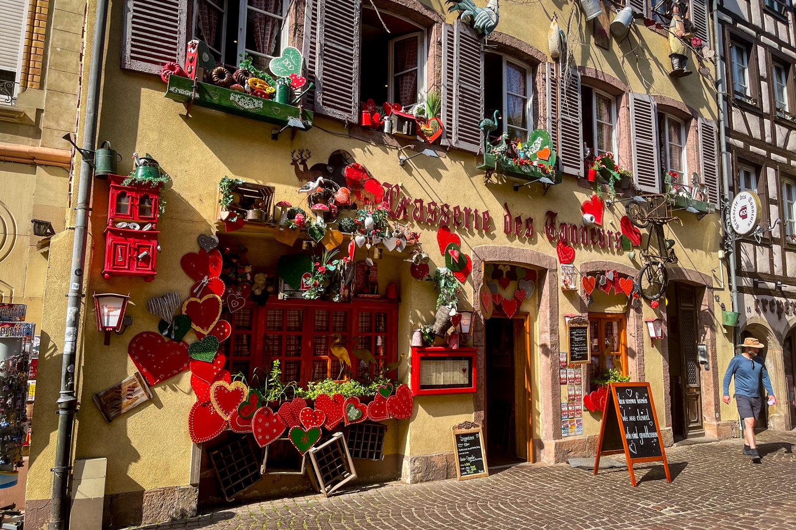 Decorated shop in Colmar, France
