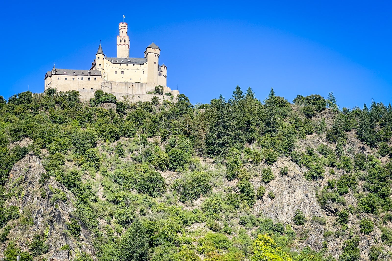 Rhine River Gorge castle