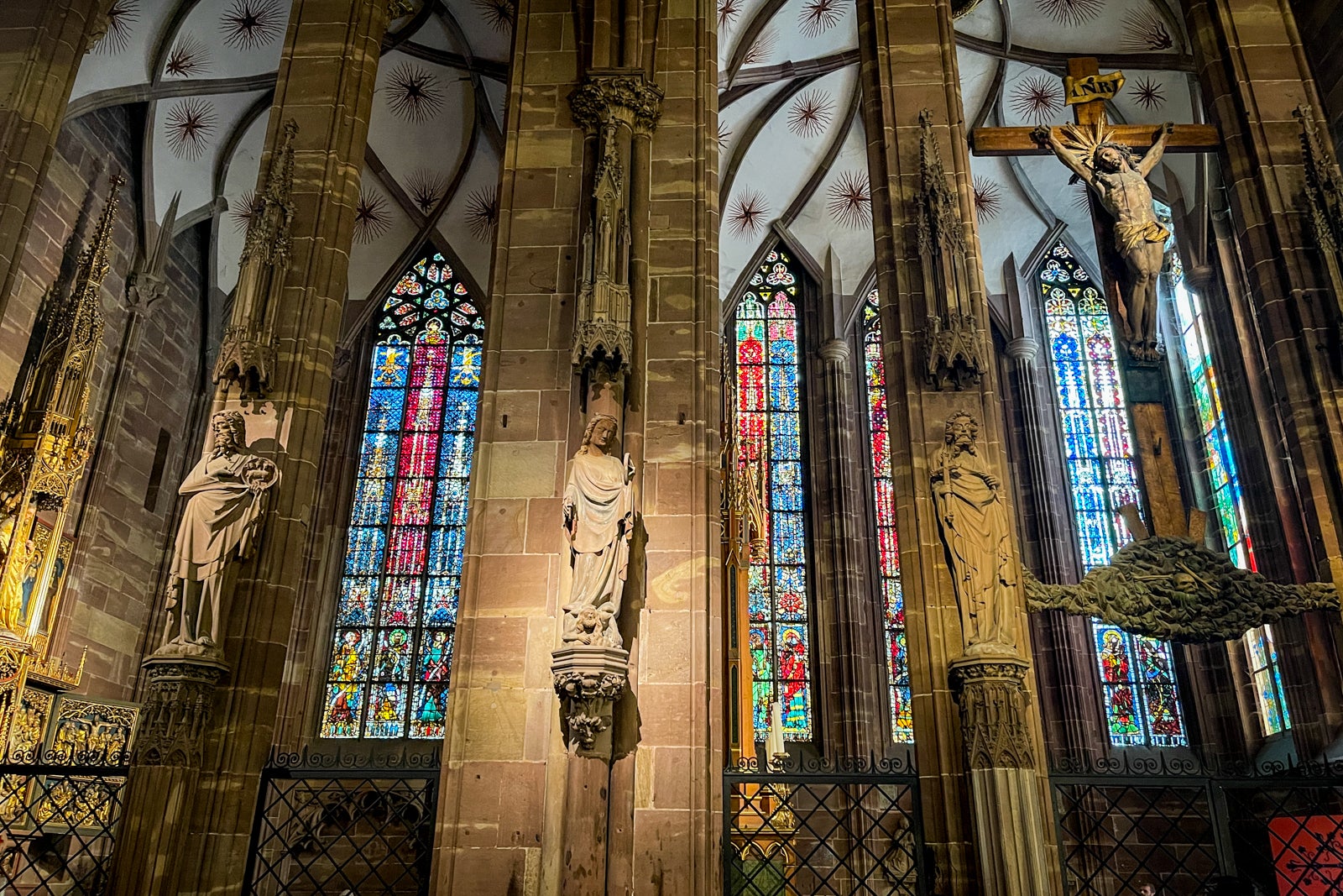 Notre Dame Cathedral in Strasbourg, France.