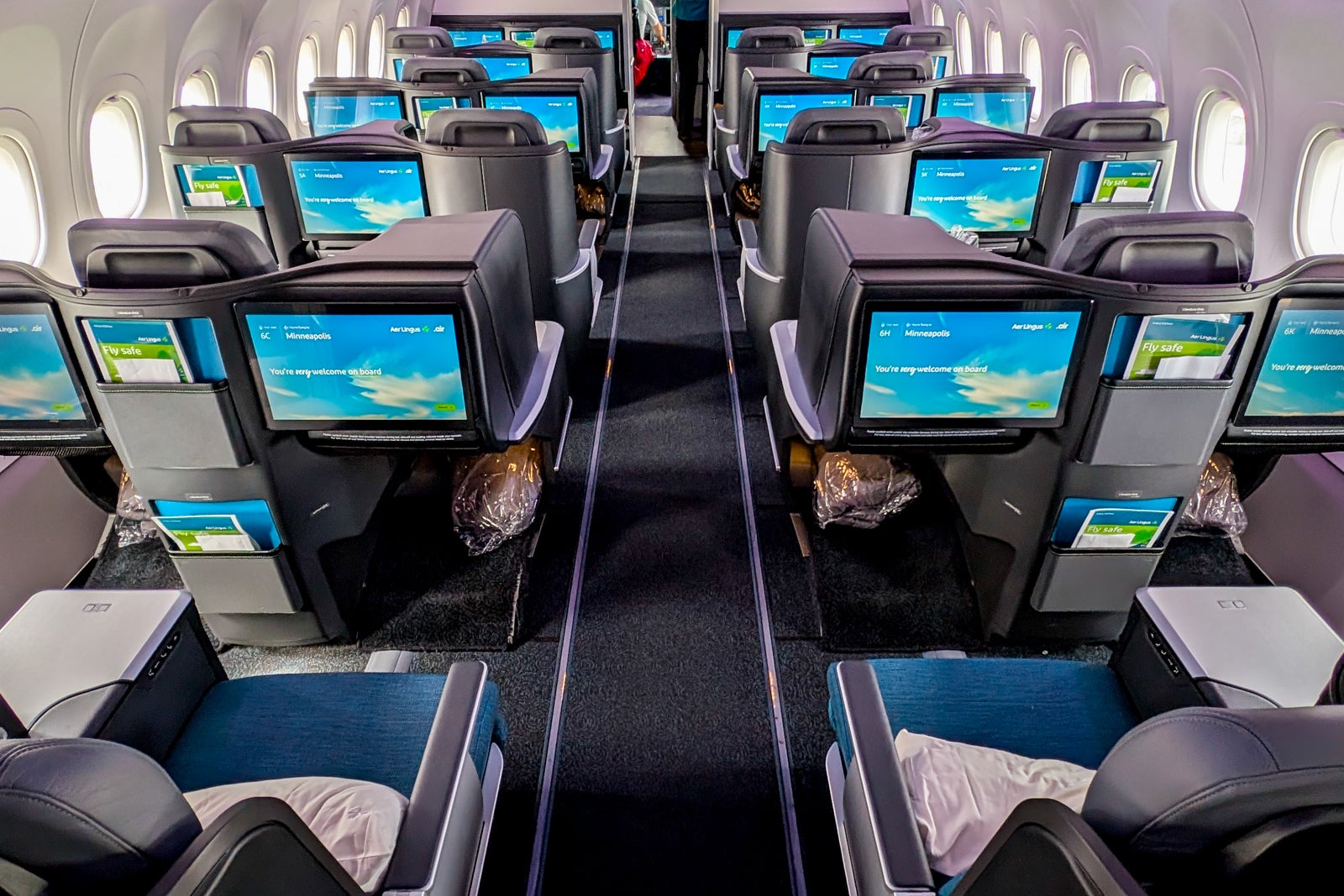 Aer Lingus A321XLR business class