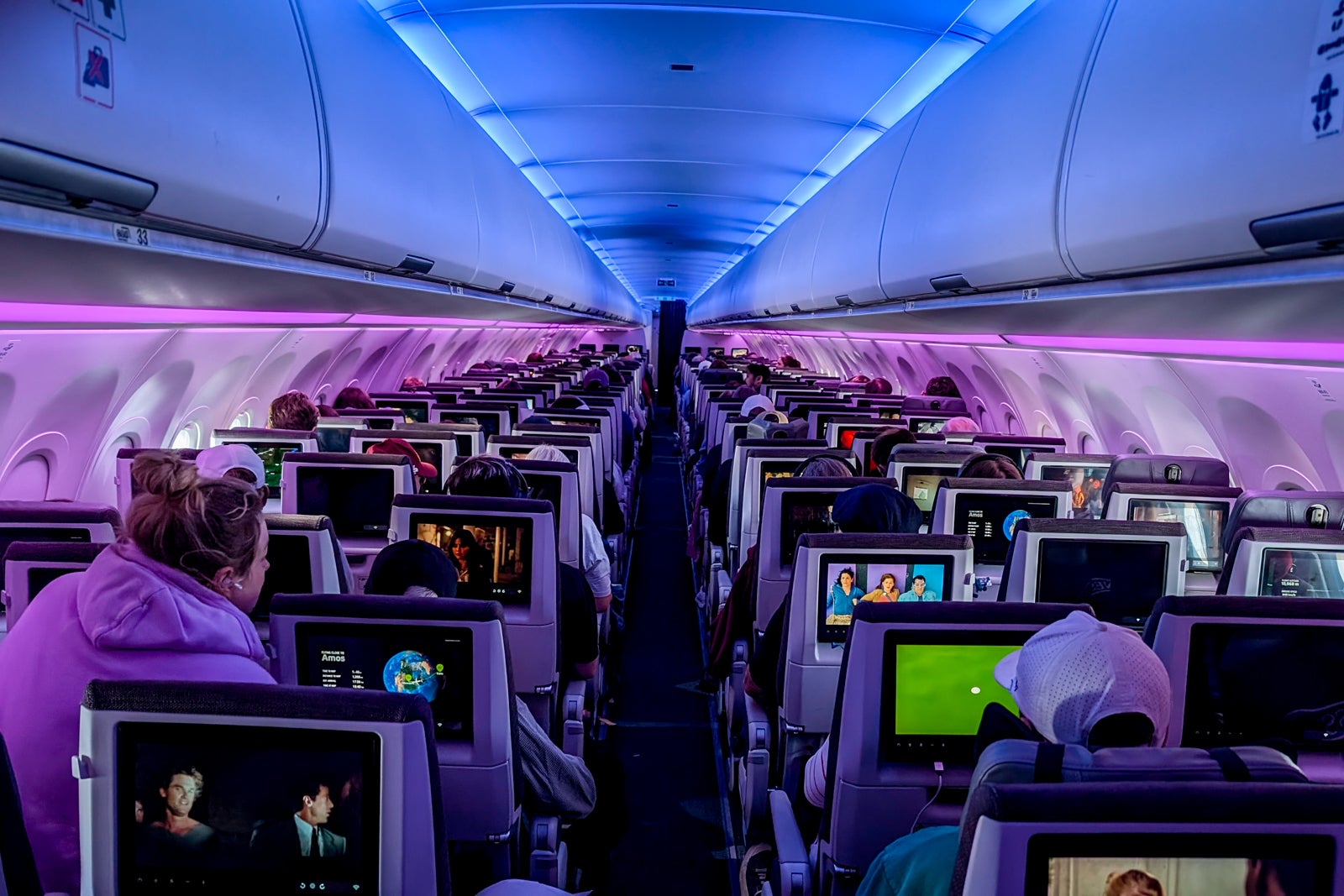 Aer Lingus A321XLR economy class