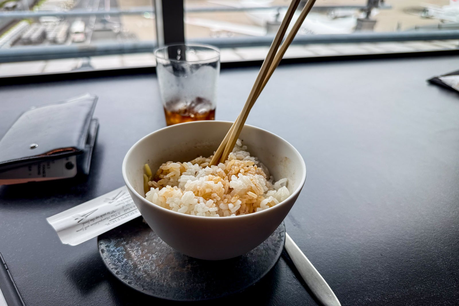 centurion lounge tokyo dining