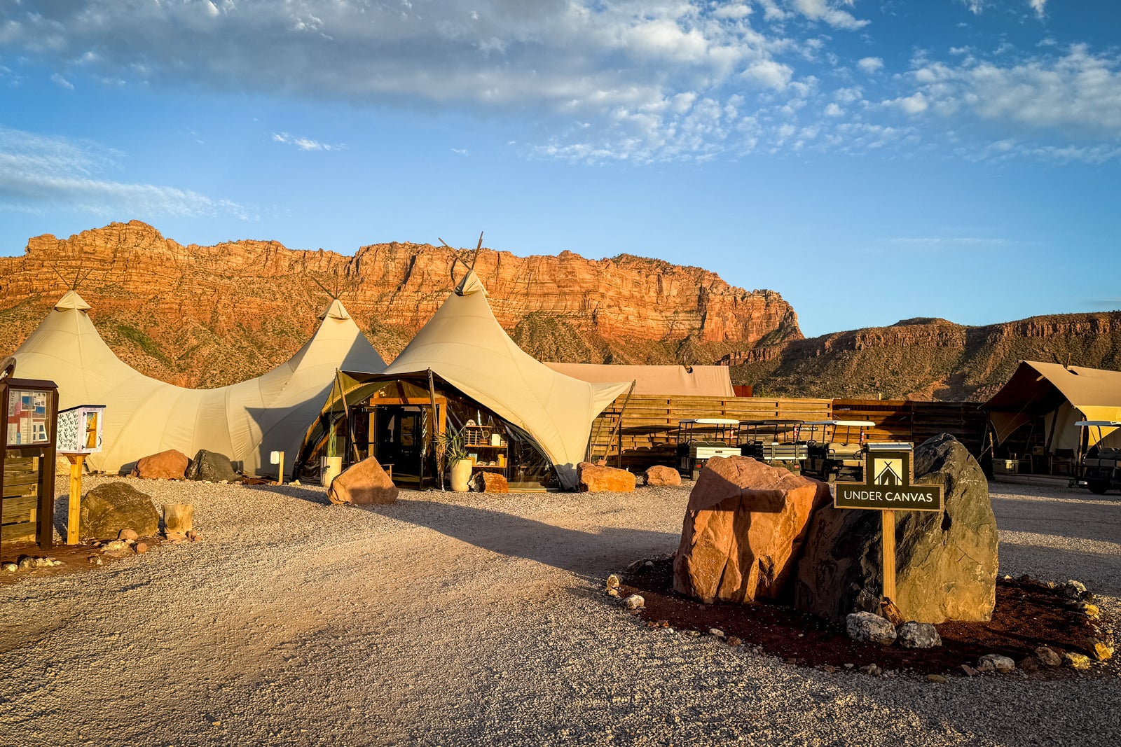 glamping tents