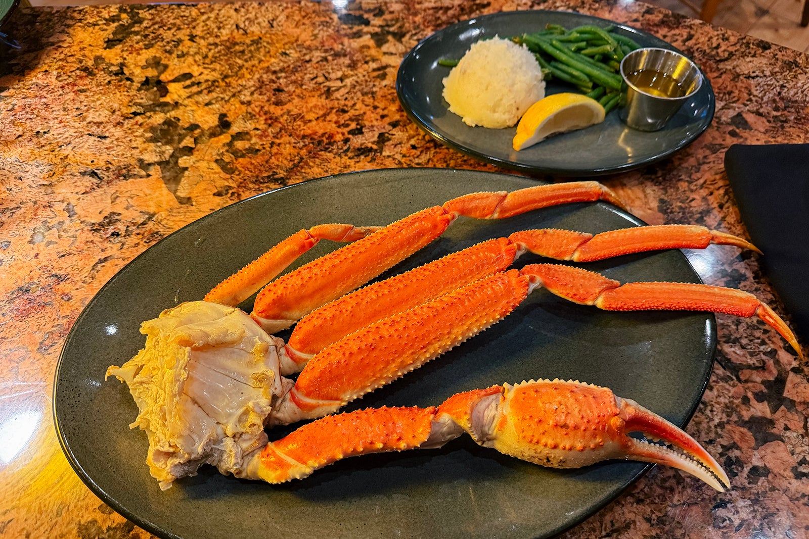 Alaska crab at King Salmon.