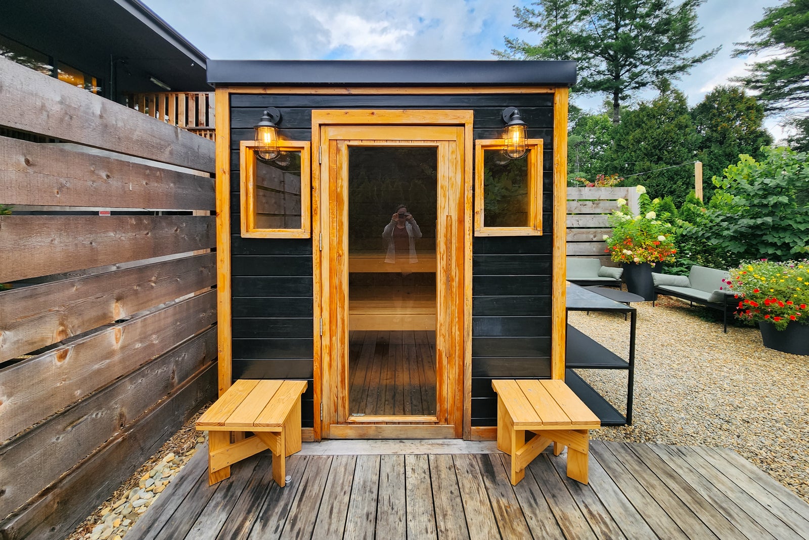 Cabin outdoors
