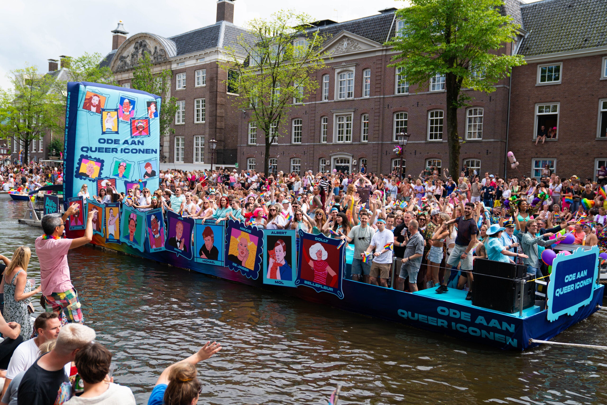 Amsterdam Pride canal parade