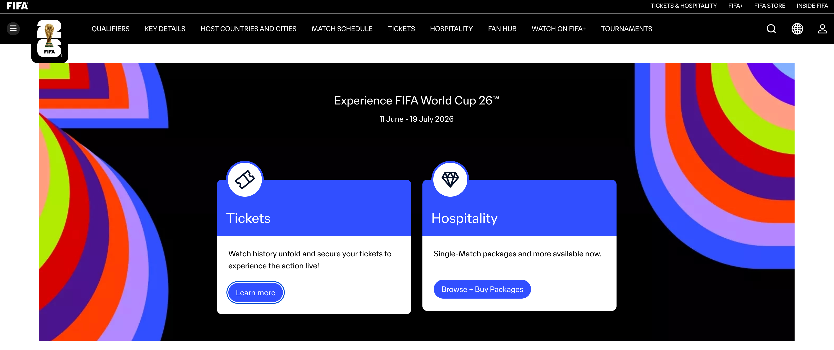 FIFA site screenshot