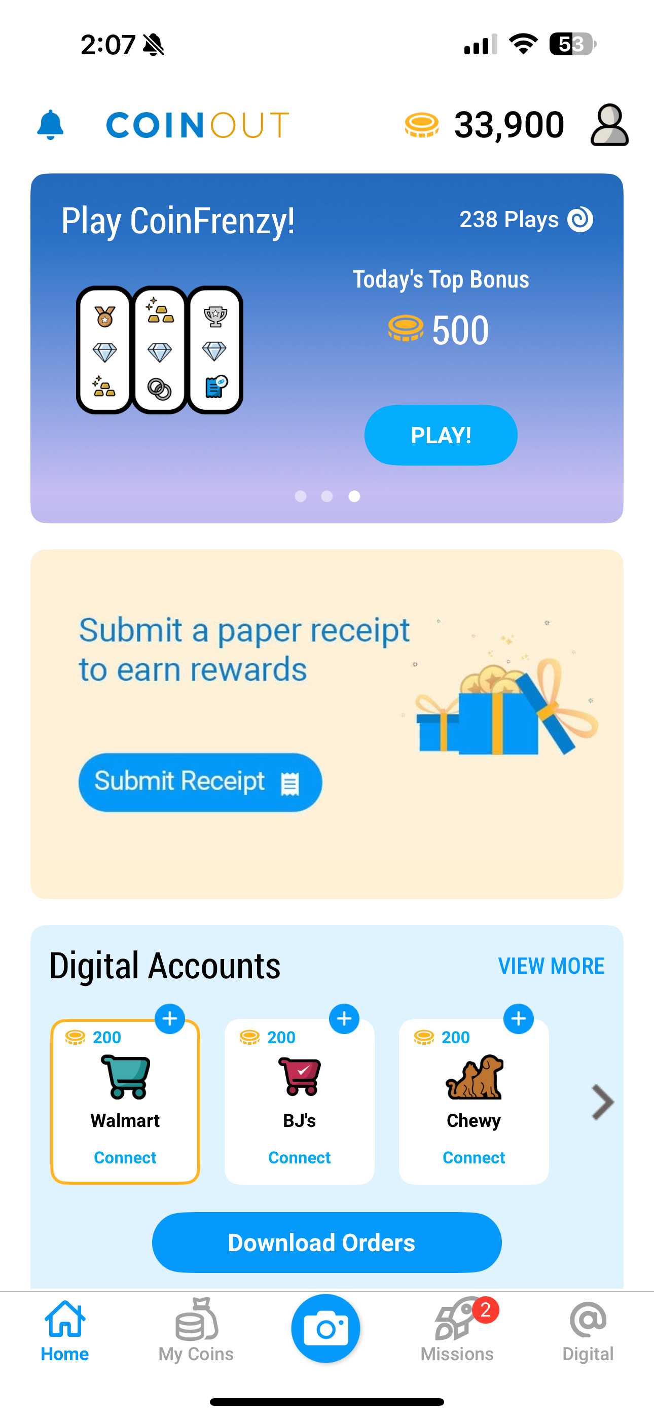 CoinOut screenshot