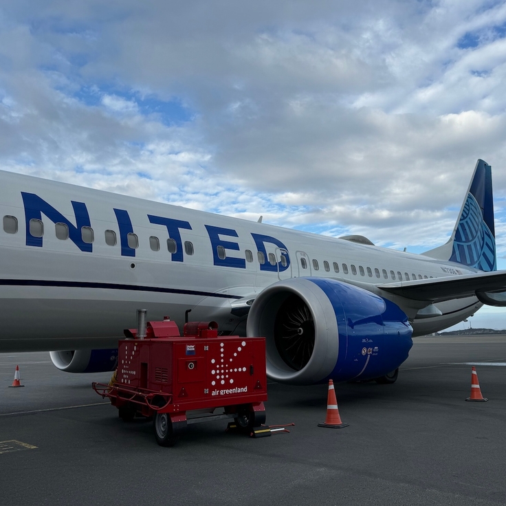 United's epic Greenland flight (and others) coming back in 2027; luxe new domestic plane delayed