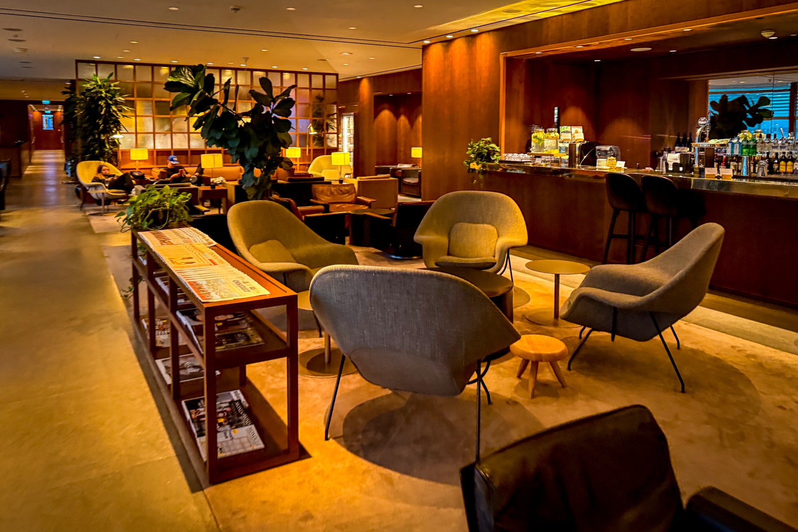 Cathay Pacific Business Class Lounge