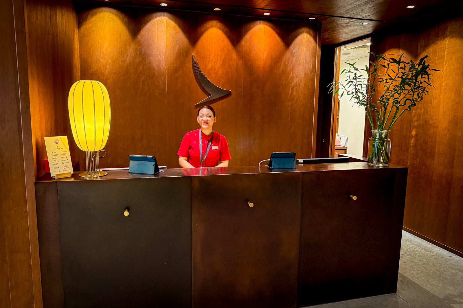 Cathay Pacific Business Class Lounge