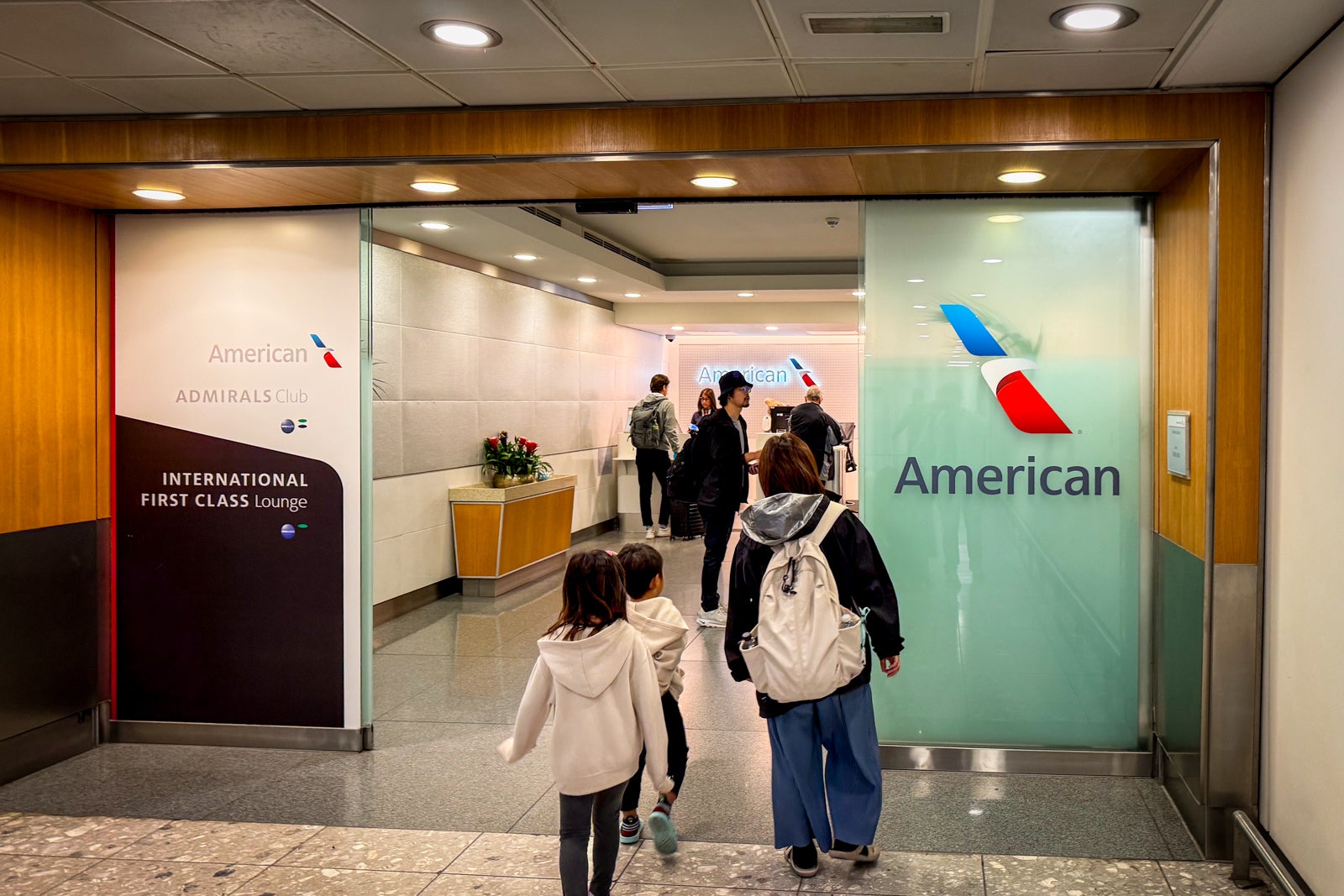 American Airlines lounge