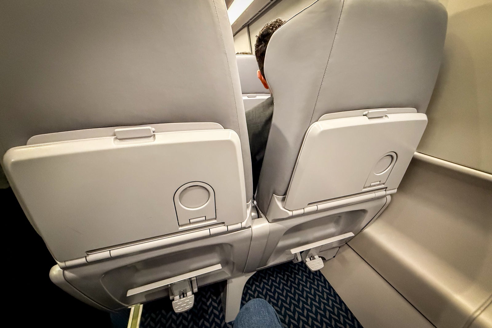 seat on nextgen acela train