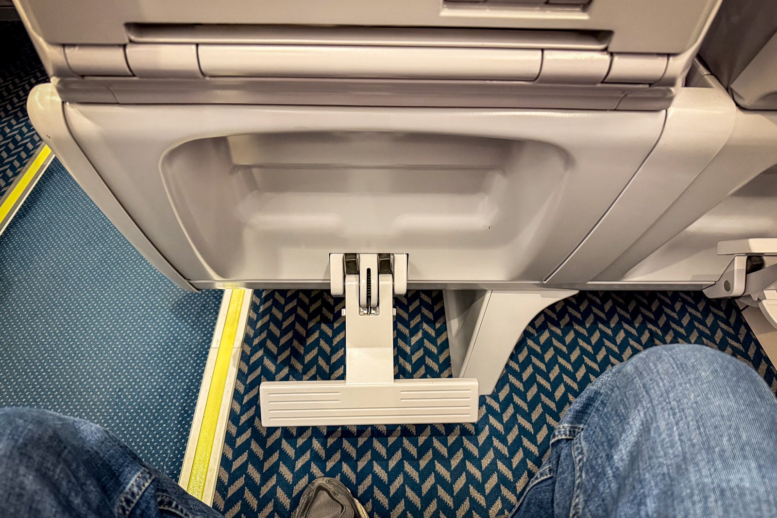 seat on nextgen acela train