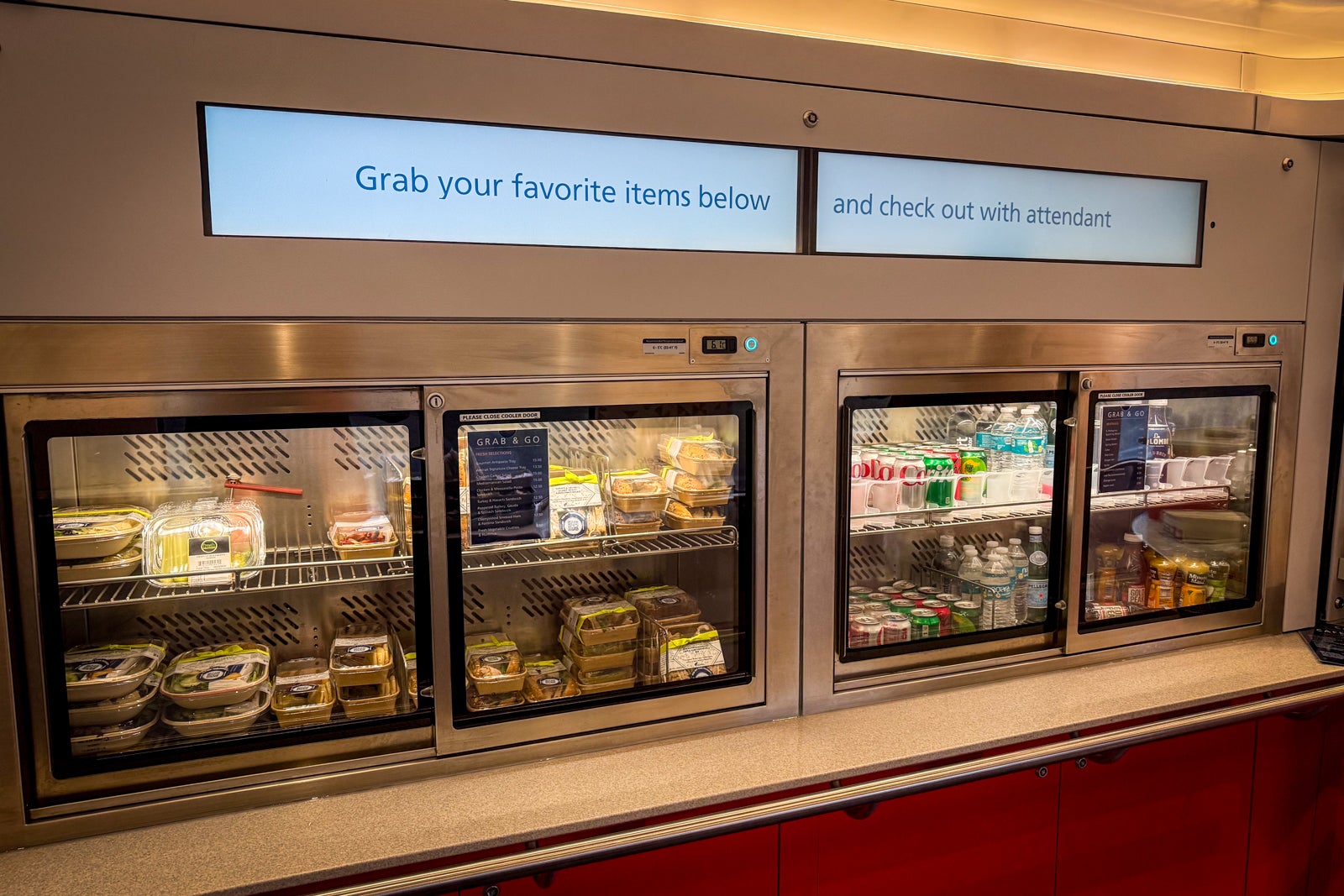 acela nextgen train cafe car