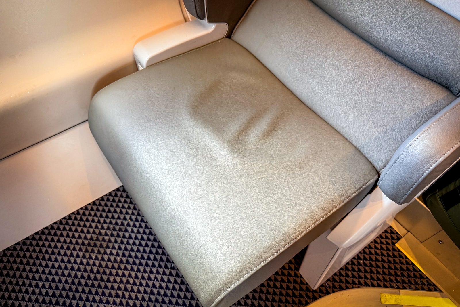 seat on acela nextgen train