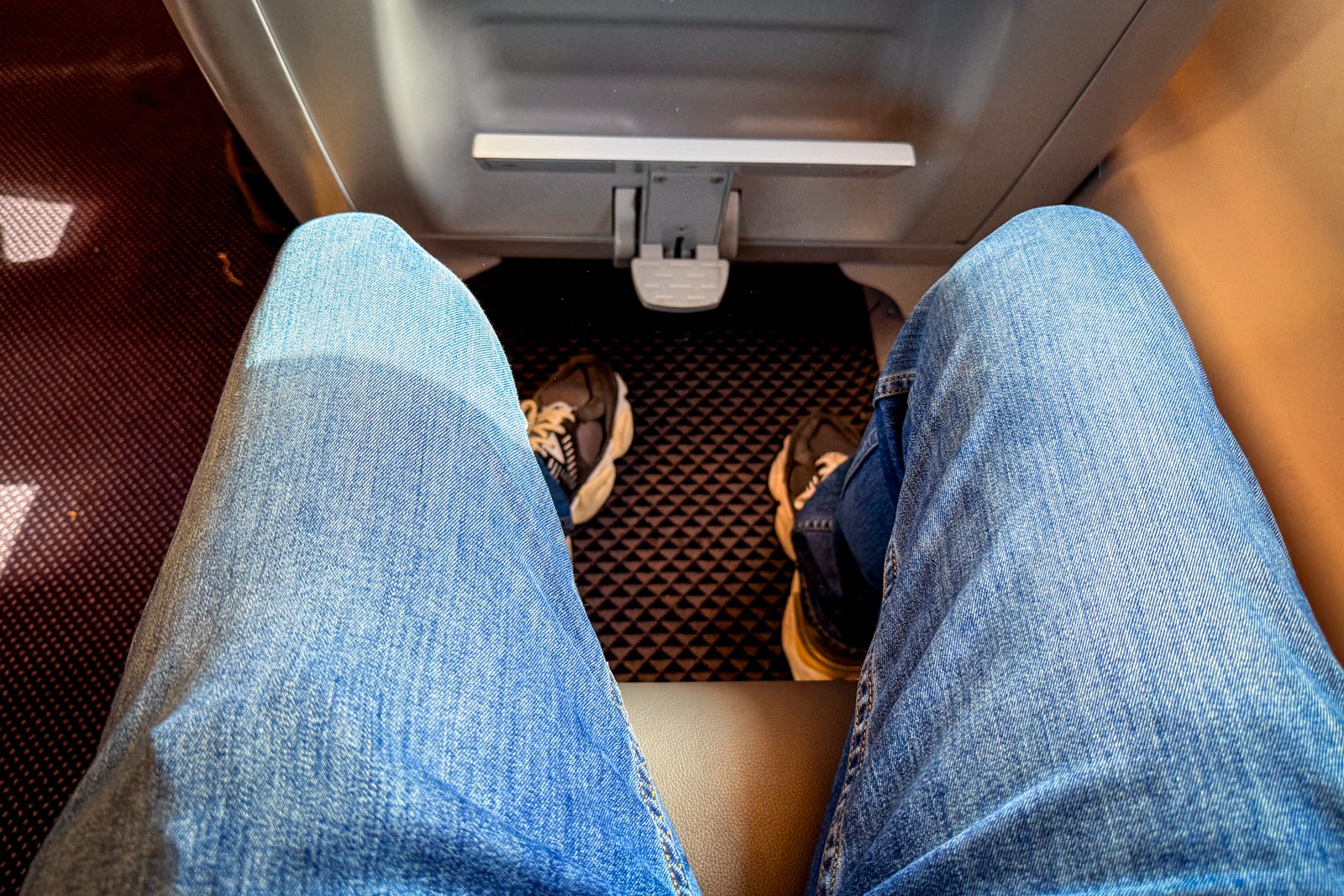 seat on acela nextgen train