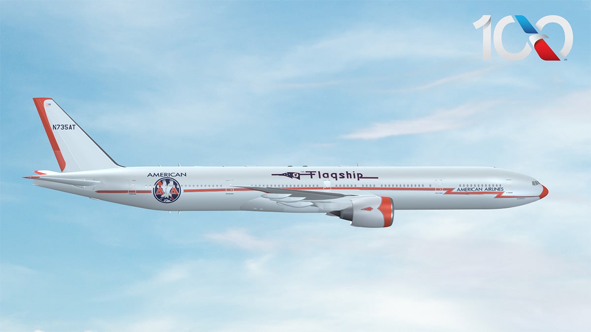 American Airlines has a new throwback centennial look