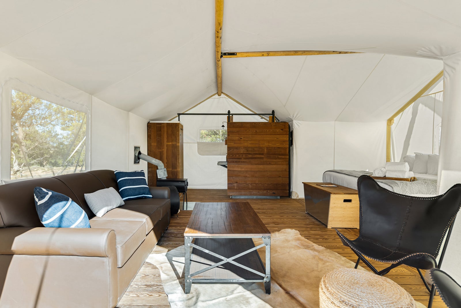 glamping tent
