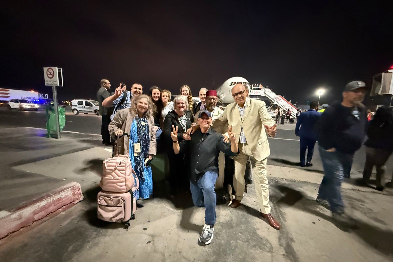 Bienvenue à Marrakech : à bord du vol inaugural de Delta depuis Atlanta 18 A warm welcome in Marrakech Morocco. CLINT HENDERSON THE POINTS GUY