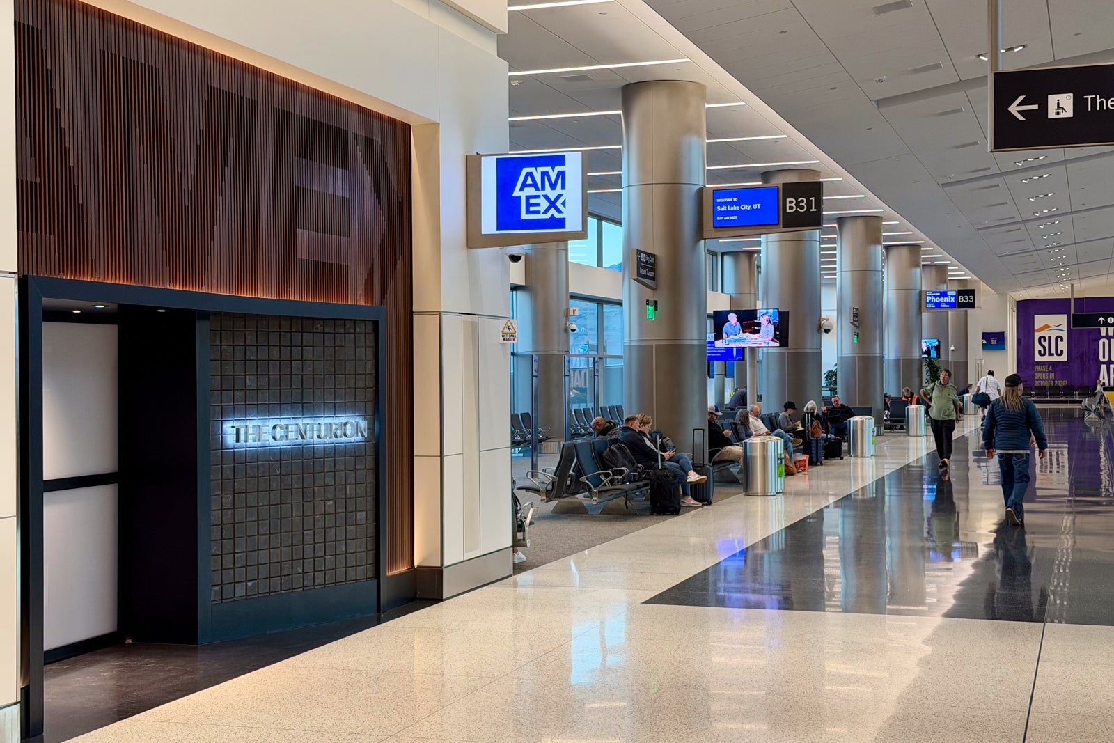 Amex's latest Centurion Lounge is now open in Salt Lake City Amex Centurion Lounge SLC 4